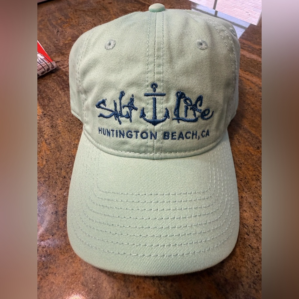 Salt Life Huntington Beach, CA baseball cap